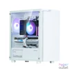 Kép 5/13 - Zalman T4 Plus RGB Tempered Glass White gépház