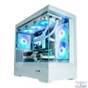 Kép 1/19 - Zalman P30 Tempered Glass White gépház