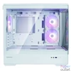 Kép 12/19 - Zalman P30 Tempered Glass White gépház