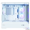 Kép 19/19 - Zalman P30 Tempered Glass White gépház
