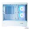 Kép 2/19 - Zalman P30 Tempered Glass White gépház