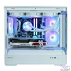 Kép 6/19 - Zalman P30 Tempered Glass White gépház
