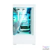 Kép 8/19 - Zalman P30 Tempered Glass White gépház