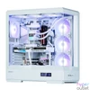 Kép 4/7 - Zalman P50 DS Tempered Glass White gépház