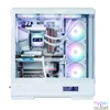 Kép 5/7 - Zalman P50 DS Tempered Glass White gépház