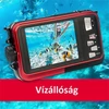 Kép 2/2 - Fényképezőgép, kompakt, digitális, vízálló, AGFAPHOTO "WP8000", piros