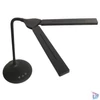 Kép 2/3 - Asztali lámpa, LED, 6 W, ALBA "Ledtwin", fekete