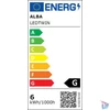 Kép 3/3 - Asztali lámpa, LED, 6 W, ALBA "Ledtwin", fekete