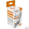 Kép 2/4 - LED izzó, E27, gömb, A60, 8W, 806lm, 4000K, AVIDE