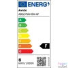 Kép 4/4 - LED izzó, E27, gömb, A60, 8W, 806lm, 4000K, AVIDE