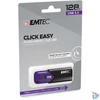 Kép 3/3 - Pendrive, 128GB, USB 3.2, EMTEC "B110 Click Easy", fekete-lila
