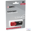 Kép 3/3 - Pendrive, 16GB, USB 3.2, EMTEC "B110 Click Easy", fekete-piros