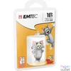 Kép 1/3 - Pendrive, 16GB, USB 2.0, EMTEC "Tom"