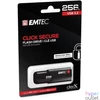 Kép 2/3 - Pendrive, 256GB, USB 3.2, titkosított, EMTEC "B120 Click Secure"