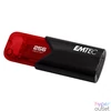Kép 1/3 - Pendrive, 256GB, USB 3.2, EMTEC "B110 Click Easy", fekete-piros