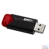 Kép 2/3 - Pendrive, 256GB, USB 3.2, EMTEC "B110 Click Easy", fekete-piros