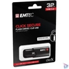 Kép 2/3 - Pendrive, 32GB, USB 3.2, titkosított, EMTEC "B120 Click Secure"