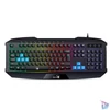 Kép 1/2 - Billentyűzet, vezetékes, USB, HUN, gaming, GENIUS "Scorpion K215"