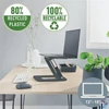 Kép 7/8 - Laptop állvány, állítható, LEITZ "Ergo", szürke
