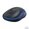 Kép 3/4 - Egér, vezeték nélküli, optikai, közepes méret, USB, LOGITECH "M185", kék