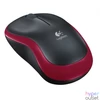 Kép 2/2 - Egér, vezeték nélküli, optikai, közepes méret, USB, LOGITECH "M185", piros