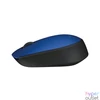 Kép 3/5 - Egér, vezeték nélküli, optikai, közepes méret, USB, LOGITECH "M171", kék