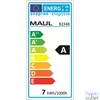 Kép 2/6 - Állólámpa, irodai, LED, szabályozható, MAUL "Pirro", fekete