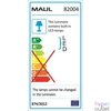 Kép 2/5 - Asztali lámpa, LED MAUL "Arc", fehér