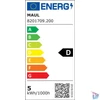 Kép 2/2 - Asztali lámpa, LED, szabályozható, MAUL "Pearly colour vario", fekete