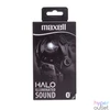 Kép 4/4 - Fülhallgató, vezeték nélküli, Bluetooth 5.1, mikrofonnal, LED-es fülhallgató, MAXELL "Halo", fekete
