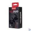 Kép 4/4 - Fülhallgató, vezeték nélküli, Bluetooth 5.0, mikrofonnal, MAXELL "Mini Duo", fekete