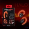 Kép 5/7 - Fülhallgató, vezeték nélküli, Bluetooth, mikrofonnal, LED-es fülhallgató, MAXELL "Halo Sport", fekete