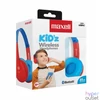 Kép 2/2 - Fejhallgató, gyerek méret, vezeték nélküli, Bluetooth, mikrofonnal, MAXELL "HP-BT350", kék-piros