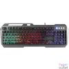 Kép 1/5 - Billentyűzet, vezetékes, gaming, fém, USB, HUN, SPEEDLINK "LUNERA RGB Rainbow", fekete