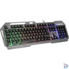 Kép 2/5 - Billentyűzet, vezetékes, gaming, fém, USB, HUN, SPEEDLINK "LUNERA RGB Rainbow", fekete