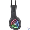 Kép 3/6 - Fejhallgató, mikrofonnal, vezetékes, gaming, 2x3.5 mm jack + USB-A, SPEEDLINK "Voltor LED", fekete