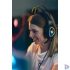 Kép 6/6 - Fejhallgató, mikrofonnal, vezetékes, gaming, 2x3.5 mm jack + USB-A, SPEEDLINK "Voltor LED", fekete