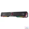 Kép 1/5 - Hangszóró, 12W, 2x3.5 mm jack + USB-A, SPEEDLINK "GRAVITY RGB Stereo Soundbar", fekete