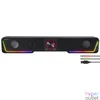 Kép 2/5 - Hangszóró, 12W, 2x3.5 mm jack + USB-A, SPEEDLINK "GRAVITY RGB Stereo Soundbar", fekete