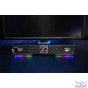 Kép 5/5 - Hangszóró, 12W, 2x3.5 mm jack + USB-A, SPEEDLINK "GRAVITY RGB Stereo Soundbar", fekete