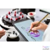Kép 6/7 - Érintőceruza, érintőképernyős készülékekhez, EMR, STAEDTLER "Noris Digital Classic 180 22", sárga