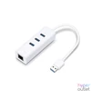 Kép 1/3 - USB elosztó-HUB és ethernet átalakító, 3 port, USB 3.0, TP-LINK "UE330"