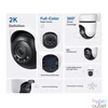 Kép 2/8 - Biztonsági kamera, Wi-Fi vezeték nélküli, kültéri, éjjellátó, TP-LINK "Tapo C510W"