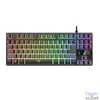 Kép 1/4 - Billentyűzet, vezetékes, gaming, USB, HUN, TRUST "GXT833 Thado"