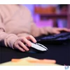 Kép 7/8 - Egér, vezeték nélküli, optikai, gaming, LED, TRUST "GXT110W Felox", fehér