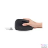 Kép 5/7 - Egér, vezeték nélküli, vertikális, USB, URBAN FACTORY "Ergo Next", fekete