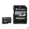 Kép 2/2 - Memóriakártya, microSDXC, 256GB CL10/U1, 90/10 MB/s, adapter, VERBATIM "Premium"