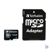 Kép 2/2 - Memóriakártya, microSDHC, 32GB, CL10/U3, 90/45 MB/s, adapter, VERBATIM "PRO"