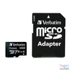 Kép 2/2 - Memóriakártya, microSDXC, 64GB, CL10/U1, 90/10 MB/s, adapter, VERBATIM "Premium"