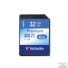 Kép 2/2 - Memóriakártya, SDHC, 32GB, CL10/U1, 90/10 MB/s, VERBATIM "Premium"